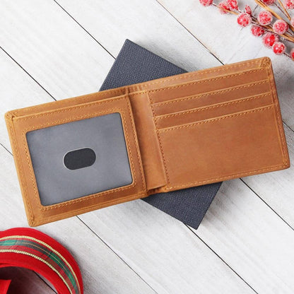 Dad, in your arms ... - Graphic Leather WalletGift a quality Graphic Leather Wallet! Made from full grain cowhide, it ages beautifully. Comes in a stylish gift box. Comes with a loving message card.Moving Phrases