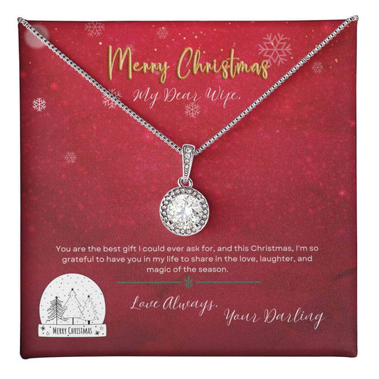 Say Merry Christmas with this gorgeous Eternal Hope Necklace to your Wife