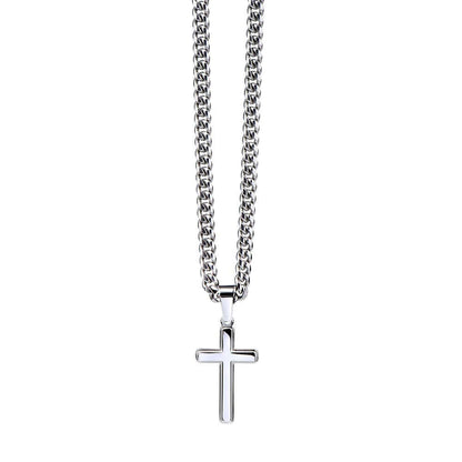 To My Son, Be a Warrior - Artisan Cross CubanProudly wear the Cuban Chain with Artisan Cross Necklace, a perfect gift for special occasions or daily use. Comes with a lovely message.Moving Phrases