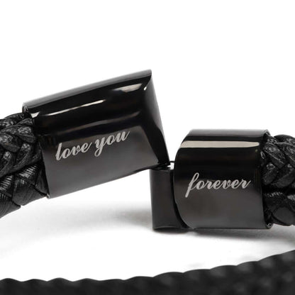 To My Dad, Never Forget - Love You Forever BraceletThis message card says: To my Dad, Never forget that I love you. If I could give you one thing in life I would give you the ability to see yourself through my eyes only then would you realize how special