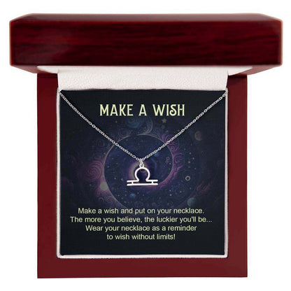 Make a Wish - Zodiac Name Necklace | Moving Phrases