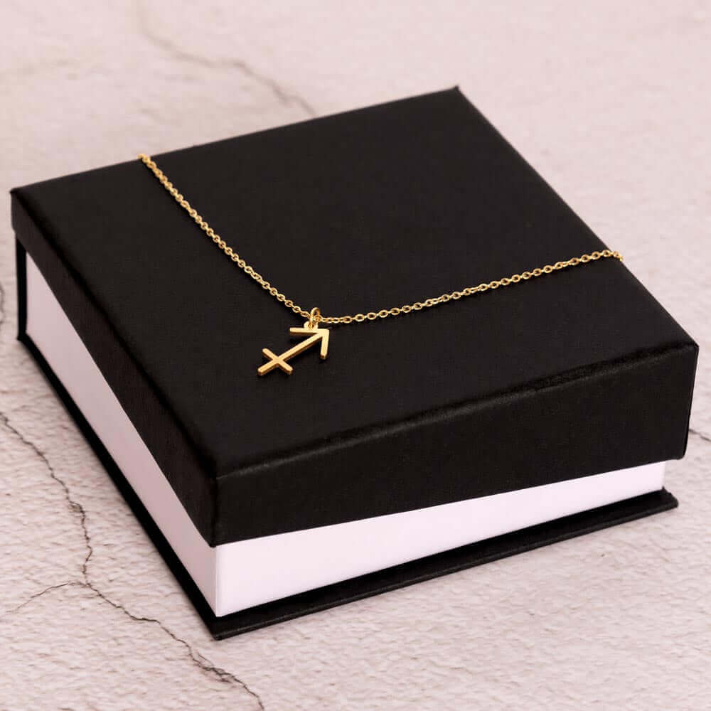 Make a Wish - Zodiac Name Necklace | Moving Phrases