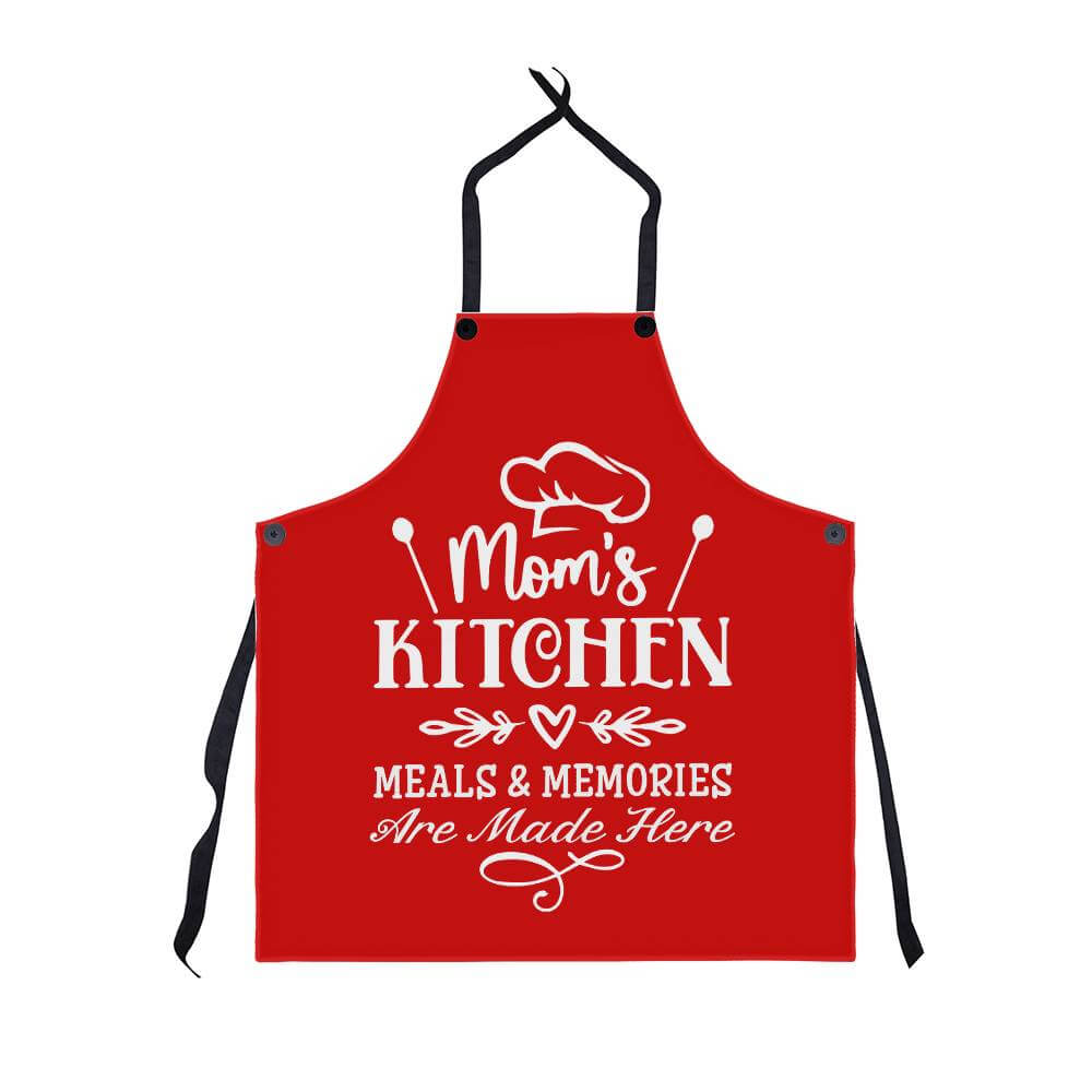 Mom's Kitchen - Apron for the cook in your lifeElevate your kitchen style with our premium, versatile apron. Personalize it as a perfect gift for cooking enthusiasts.Moving Phrases