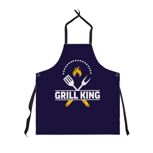 Grill King - Apron for the cook in your lifeElevate your kitchen style with our premium, versatile apron. Personalize it as a perfect gift for cooking enthusiasts.Moving Phrases