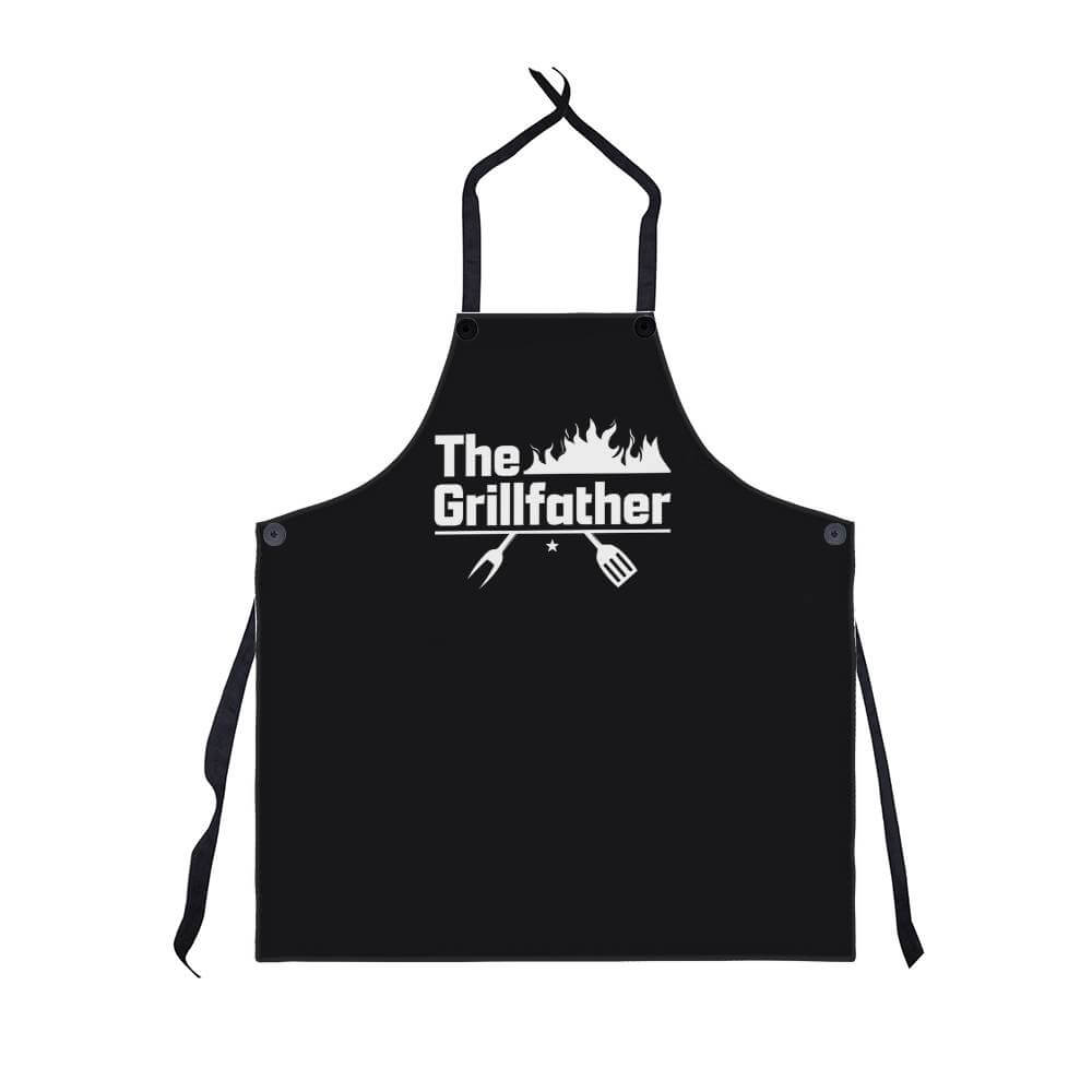 The Grillfather - Apron for the Dad who does the cookingdOur premium Apron is a must-have for any kitchen aficionado or any dad that enjoys cooking. Designed to elevate cooking experience to new heights.Moving Phrases