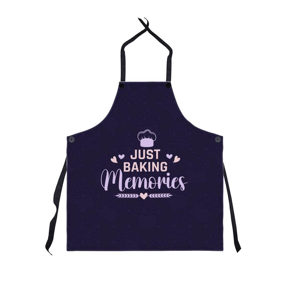 Baking Memories - Apron for the Creative DadBaking memories with Dad, those are the treasured moments you spent with Dad when you're small. Get him this premium apron as momento of the good times togetherMoving Phrases