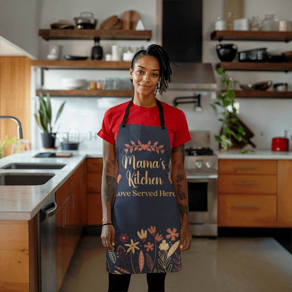 Mama's Kitchen - Apron for the cook in your lifeElevate your kitchen style with our premium, versatile apron. Personalize it as a perfect gift for cooking enthusiasts.Moving Phrases