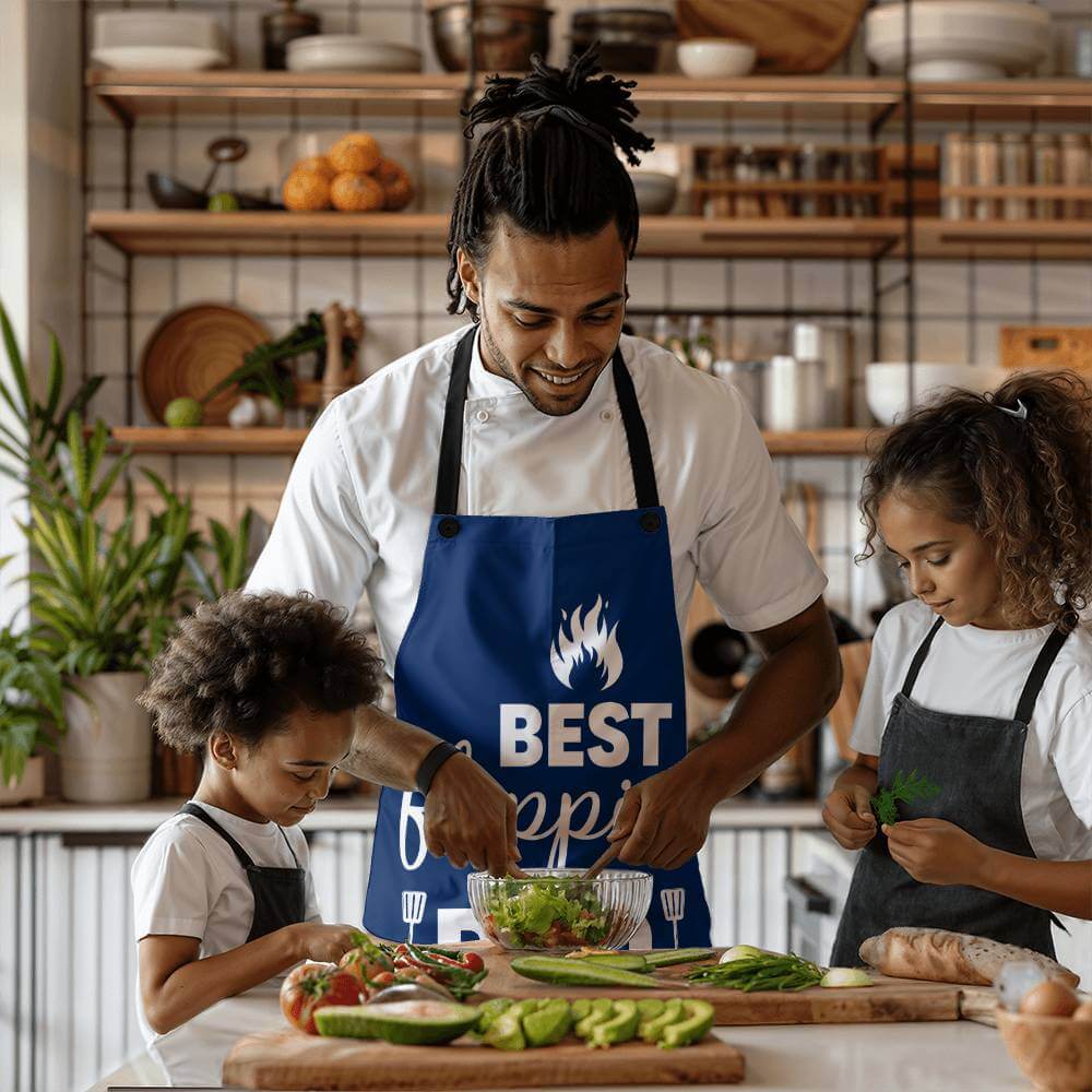 Best Flipping Dad - Apron for the cook in your lifeElevate your kitchen style with our premium, versatile apron. Personalize it as a perfect gift for cooking enthusiasts.Moving Phrases