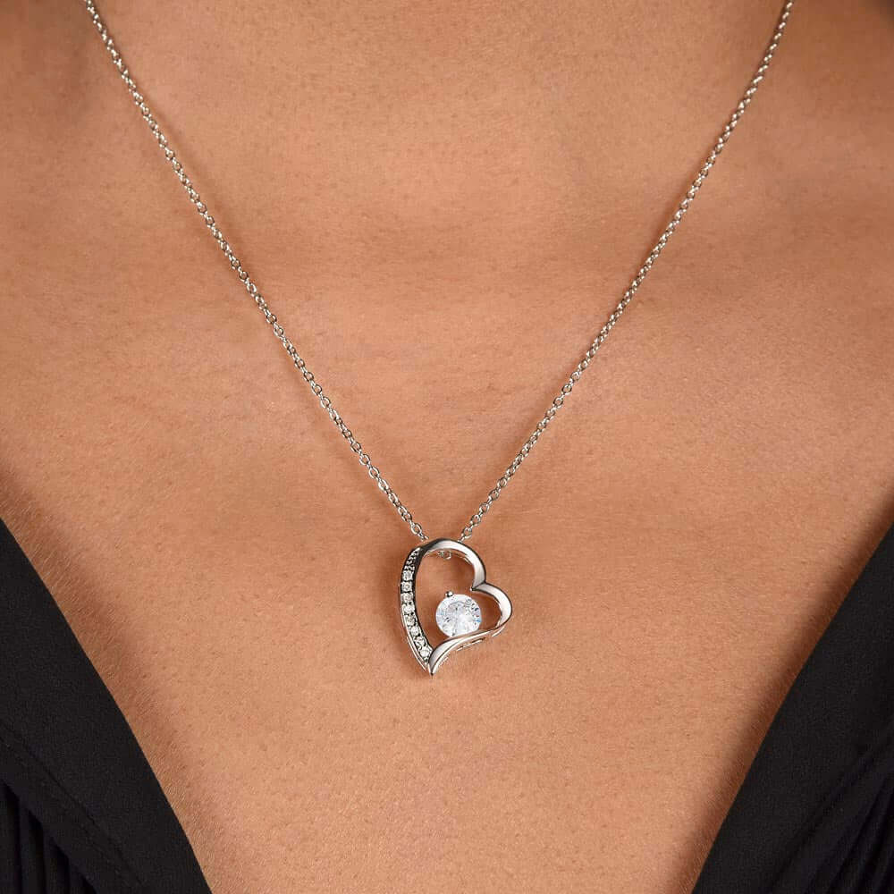 Make your Wife love you More with our Dazzling Forever Love Necklace this Christmas