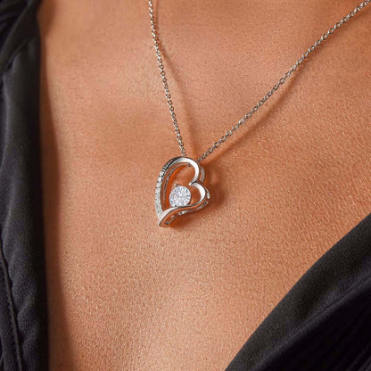 Make your Wife love you More with our Dazzling Forever Love Necklace this Christmas