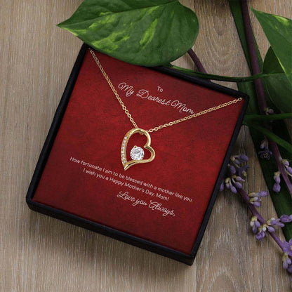 Forever Love Necklace for Mom - Mother's Day GiftSurprise your mom this Mother's Day with our Forever Love Necklace, featuring a heartfelt message card. Perfect blend of love and sparkle.Moving Phrases