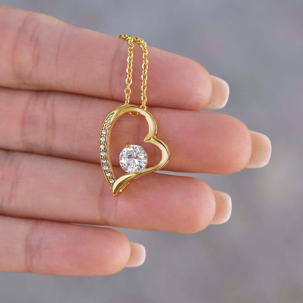 Make your Wife love you More with our Dazzling Forever Love Necklace this Christmas